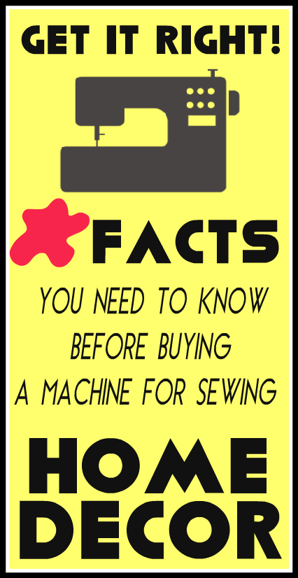 Choose Your Sewing Machine Wisely